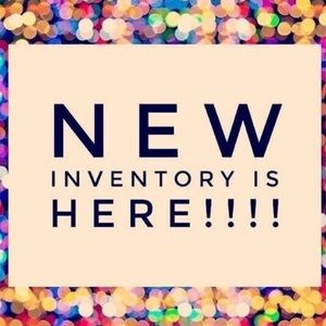 New inventory and New Sizes in previous inventory